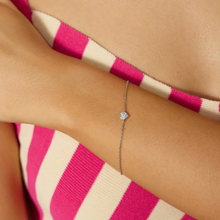 Ania Haie - Armband Silver Sweetheart Pave - Luxedy