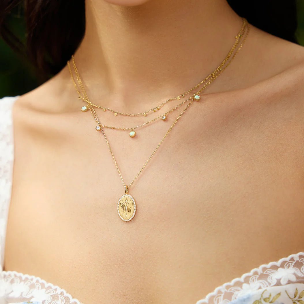 Ania Haie - Ketting Gold Kyoto Opal - Luxedy
