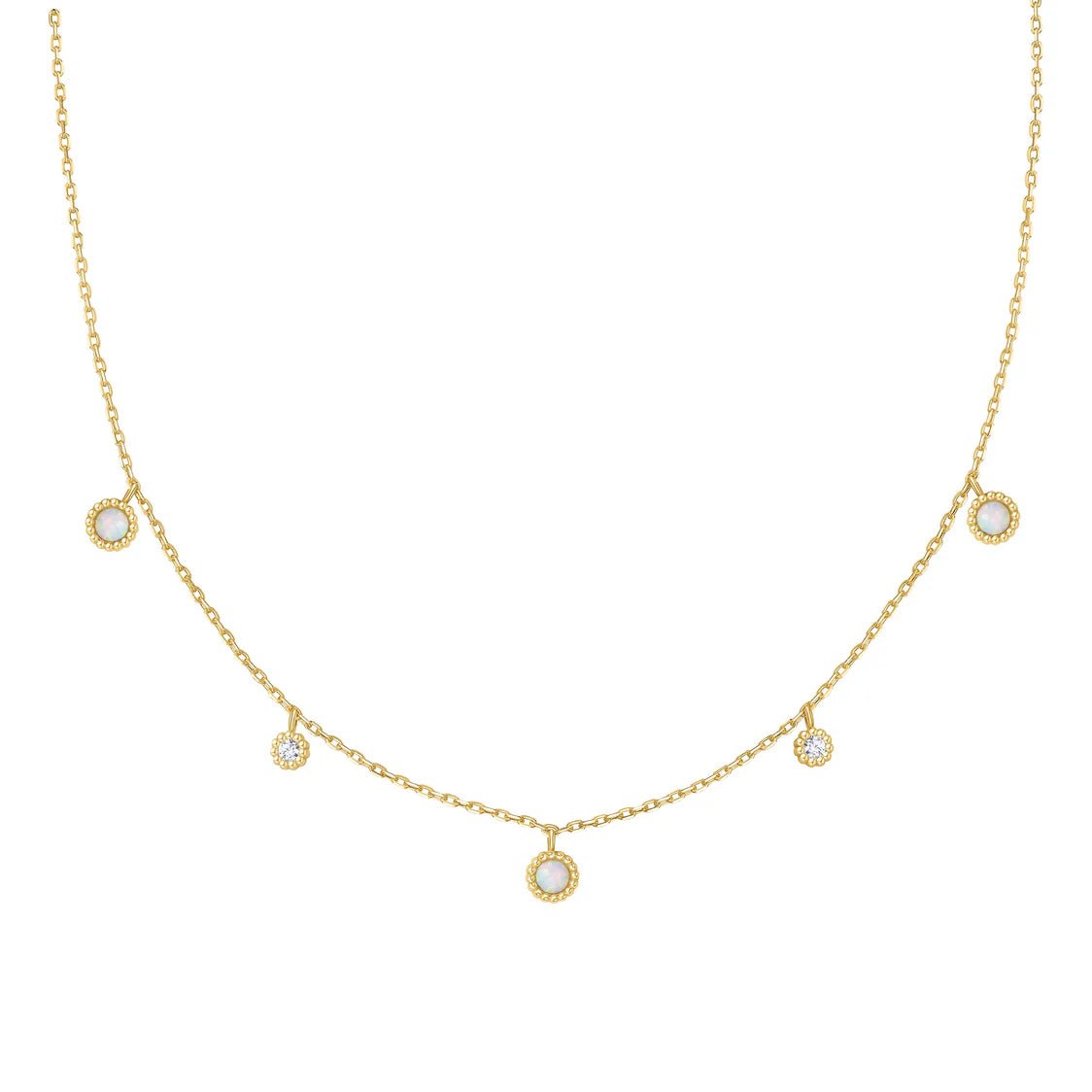 Ania Haie - Ketting Gold Kyoto Opal - Luxedy