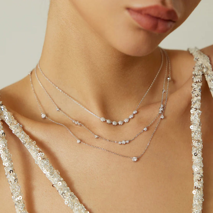 Ania Haie - Ketting Gold Pavé Multi Beaded Chain - Luxedy
