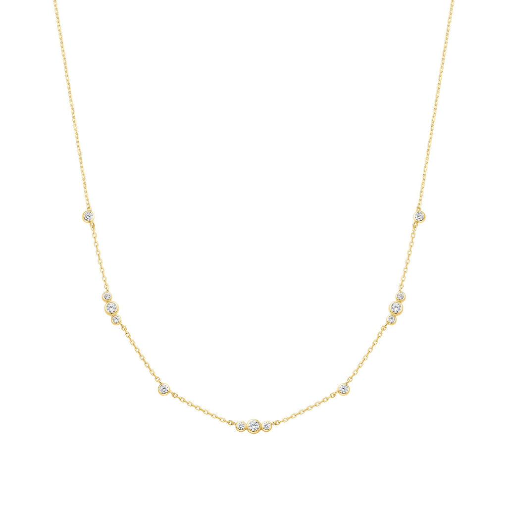 Ania Haie - Ketting Gold Sparkling Bezel - Luxedy