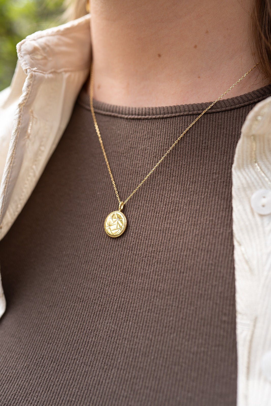 Ania Haie - Ketting Gold Starry Charm - Luxedy