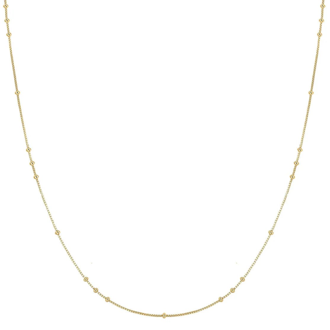 Ania Haie - Ketting Mini Bead Station Gold - Luxedy