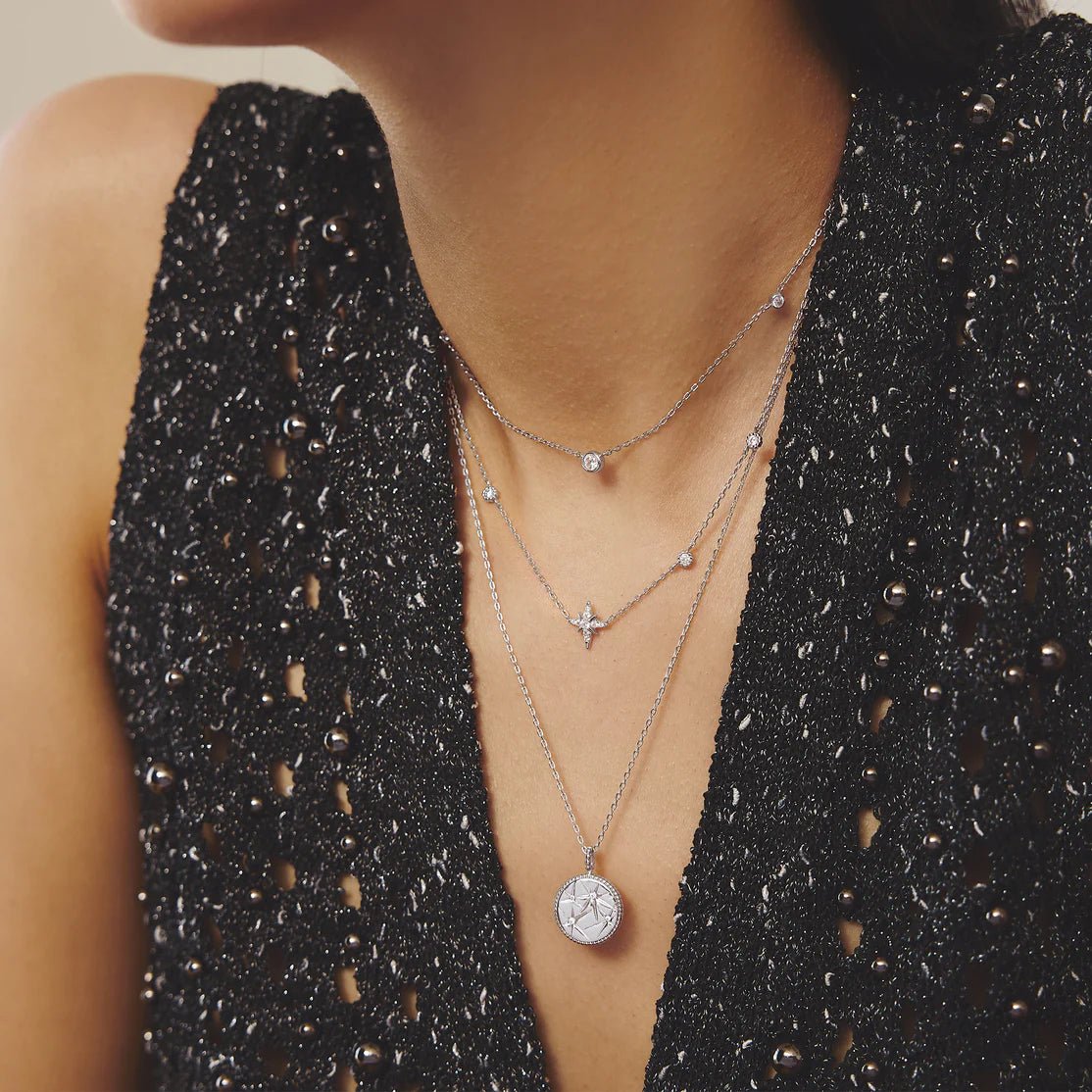 Ania Haie - Ketting Silver Starry Charm - Luxedy