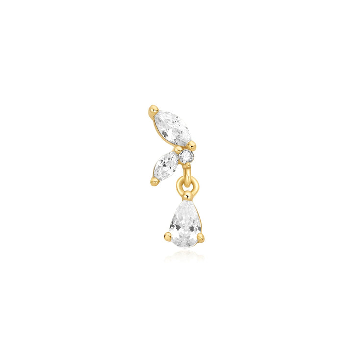 Ania Haie - Oorbel piercing (per stuk) Marquise Dangle Barbell - Luxedy