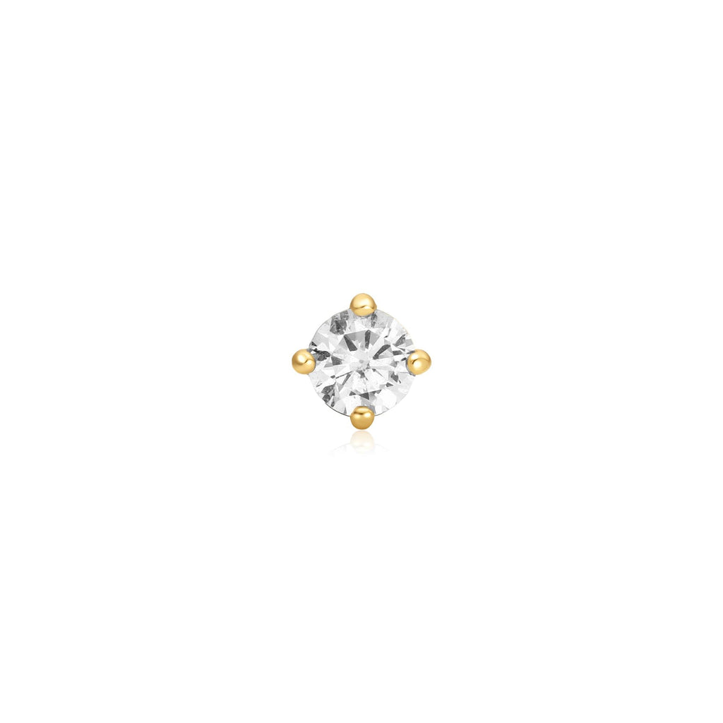 Ania Haie - Oorbel piercing (per stuk) Sparkle Round Barbell - Luxedy