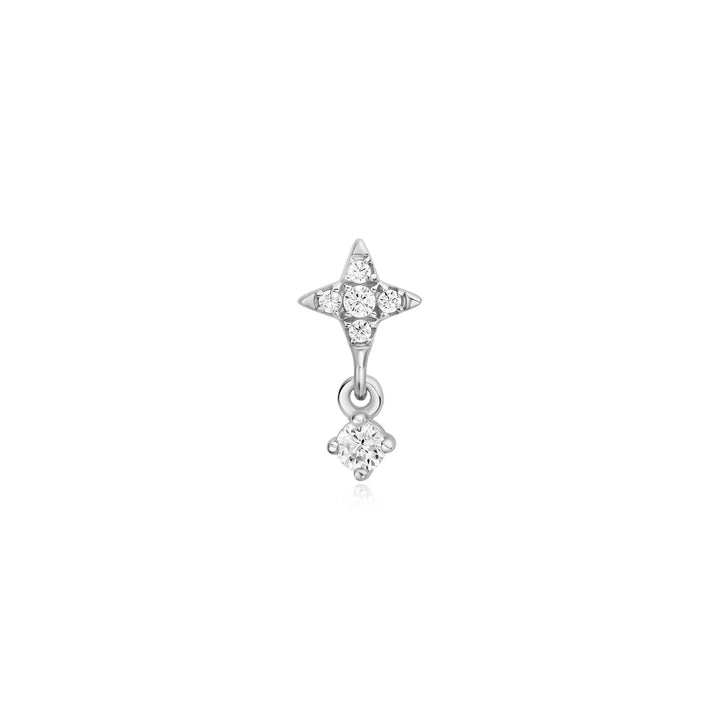 Ania Haie - Oorbel piercing (per stuk) Star Dangle Barbell - Luxedy
