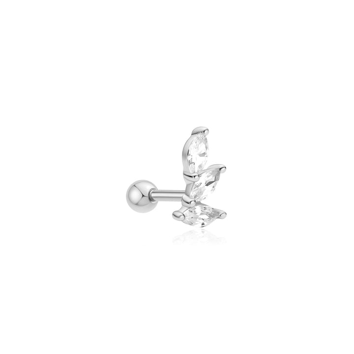 Ania Haie - Oorbel piercing (per stuk) Triple Marquise Barbell - Luxedy