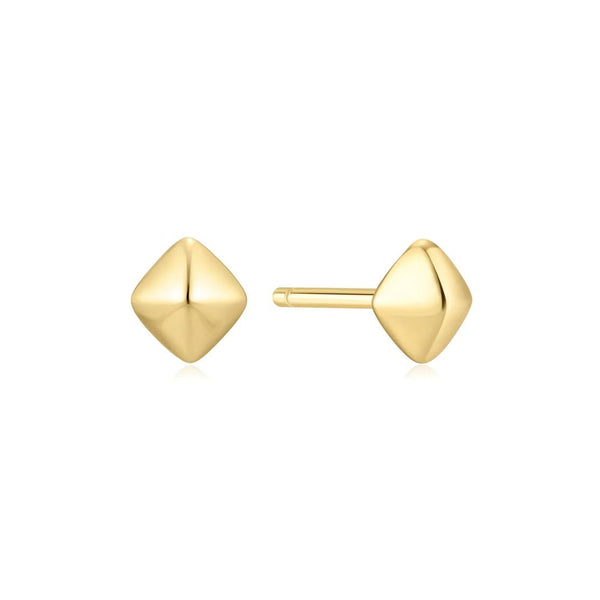 Ania Haie - Oorbellen Pyramid Glam Stud Gold - Luxedy