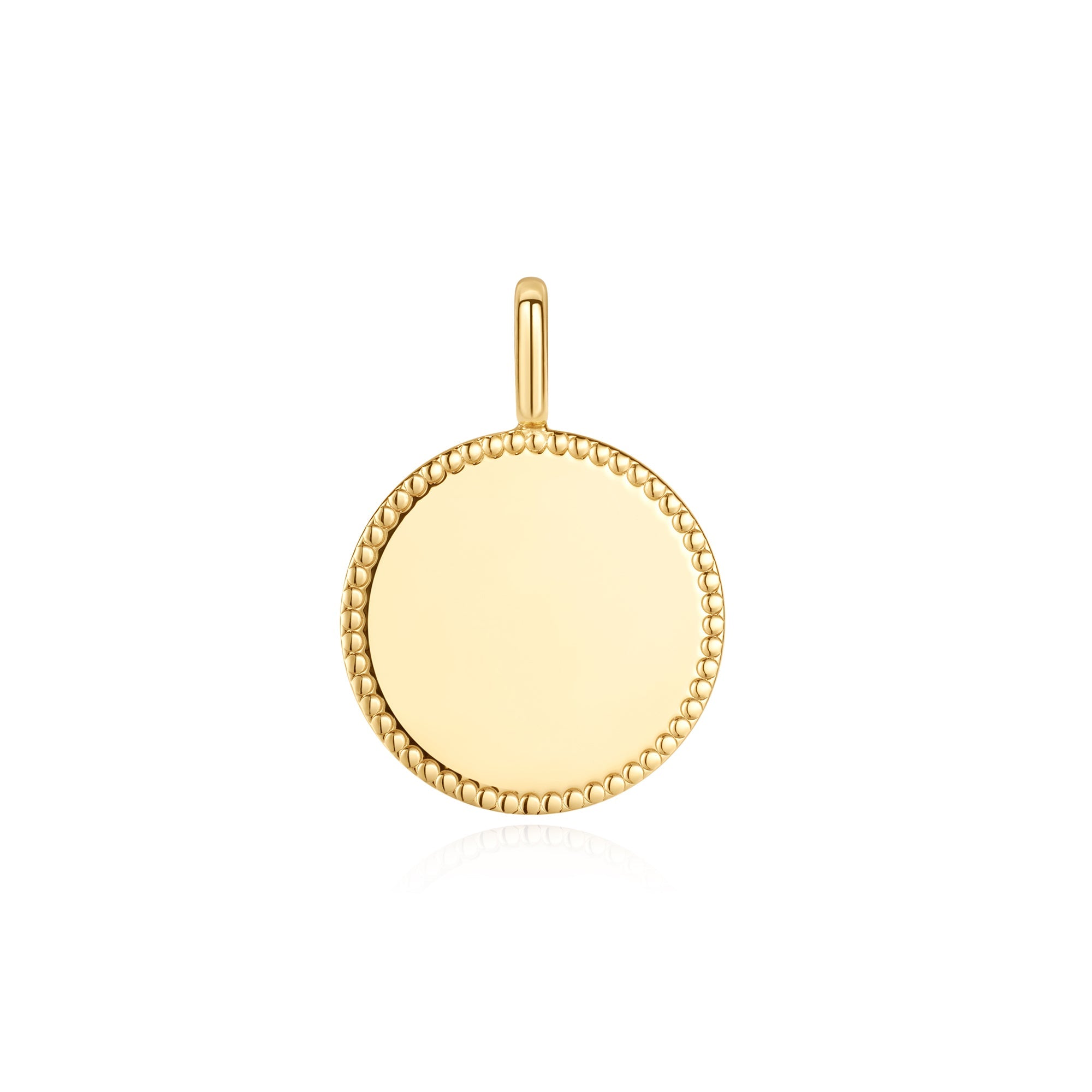 Ania Haie - POP CHARMS Bedel voor Armband of ketting - Gold Disc - Luxedy