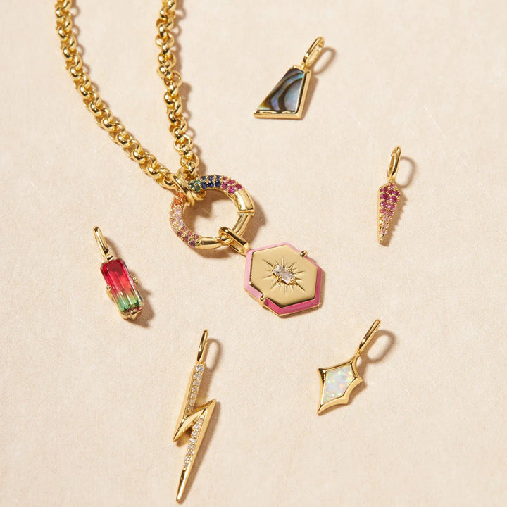 Ania Haie - POP CHARMS Bedel voor Armband of ketting - Pink Ombré - Luxedy
