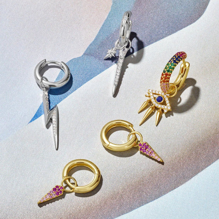 Ania Haie - POP CHARMS Bedel voor Oorbel - Evil Eye Gold - Luxedy