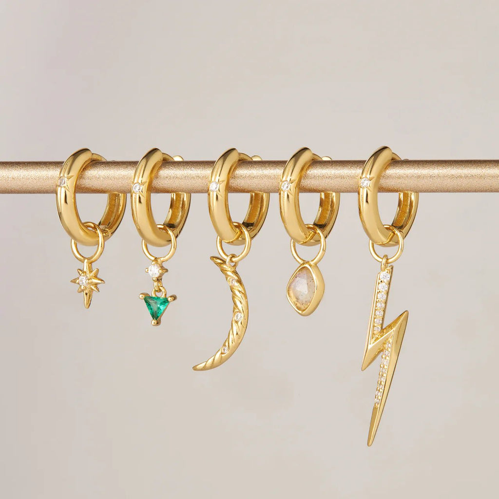 Ania Haie - POP CHARMS Bedel voor Oorbel - Moon Gold - Luxedy