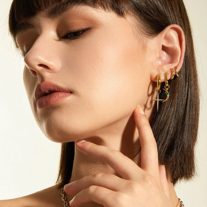 Ania Haie - POP CHARMS Bedel voor Oorbel - Moon Gold - Luxedy