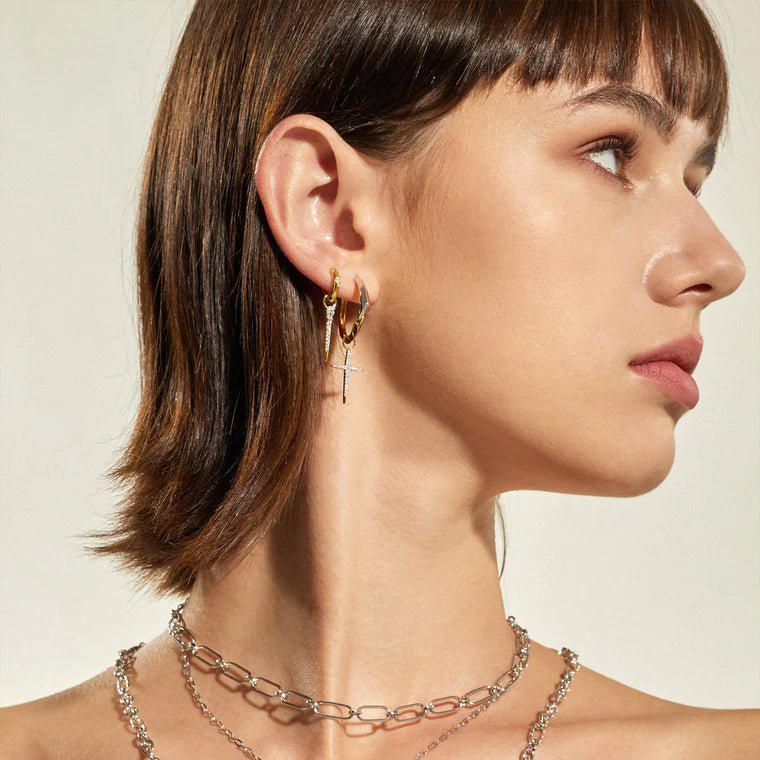 Ania Haie - POP CHARMS Bedel voor Oorbel - Sparkle Bar Gold - Luxedy
