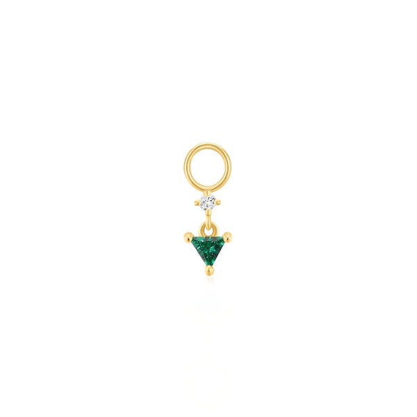 Ania Haie - POP CHARMS Bedel voor Oorbel - Sparkle Drop Green - Luxedy