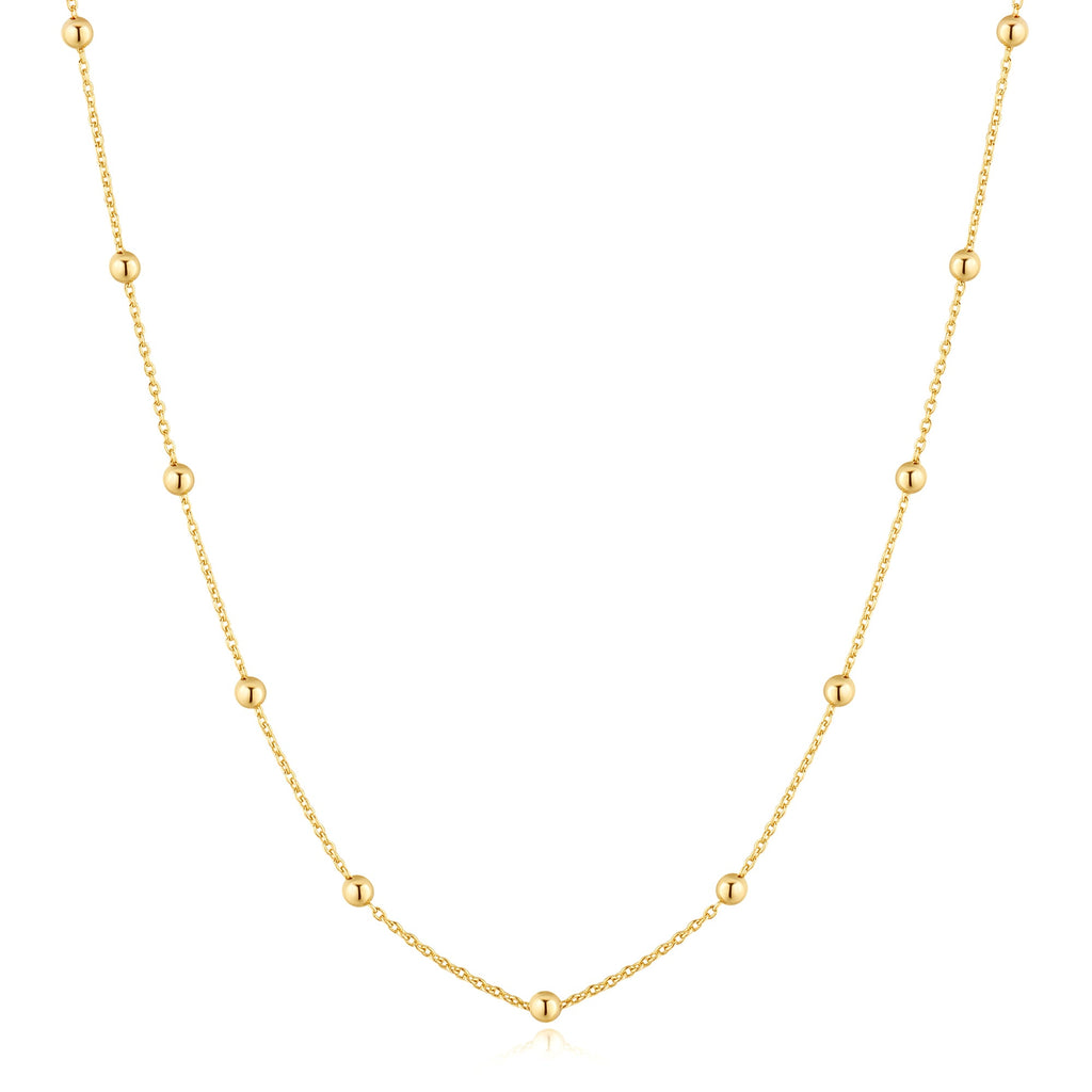 Ania Haie - POP CHARMS Ketting Gold Bobble Long Chain - Luxedy