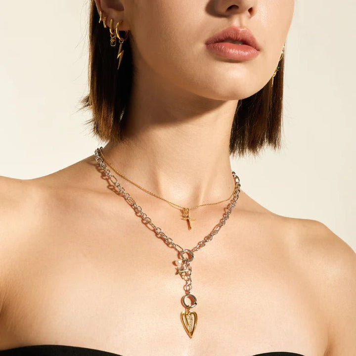 Ania Haie - POP CHARMS Ketting Mini Link Charm Chain Gold - Luxedy