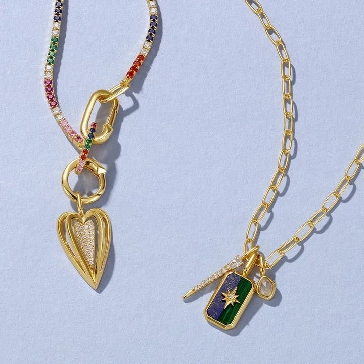 Ania Haie - POP CHARMS Ketting Rainbow Charm Chain Connector Gold - Luxedy