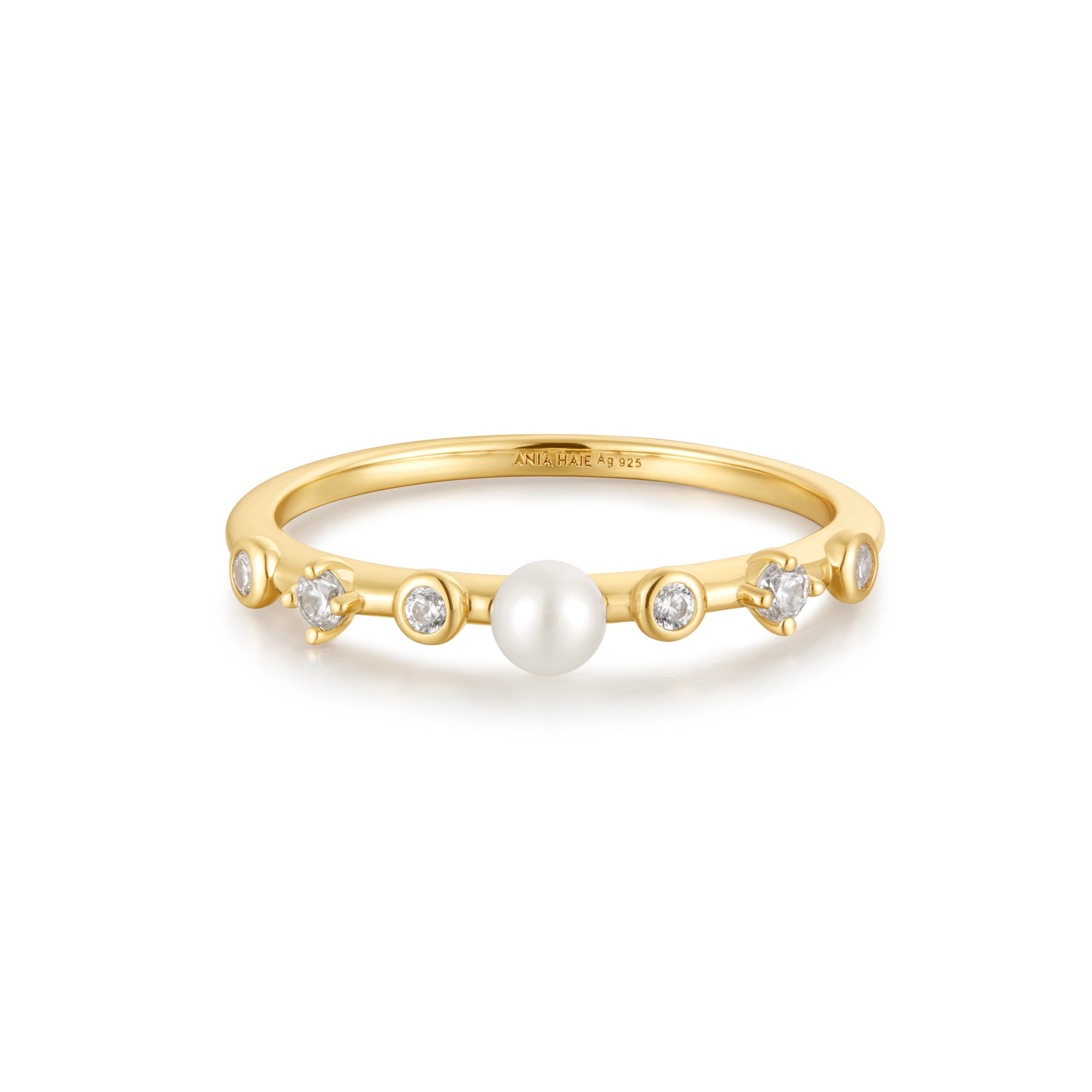 Ania Haie - Ring Gold Freshwater Pearl - Luxedy
