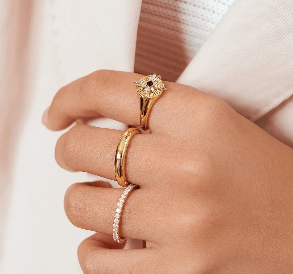 Ania Haie - Ring Gold Star Singet - Luxedy