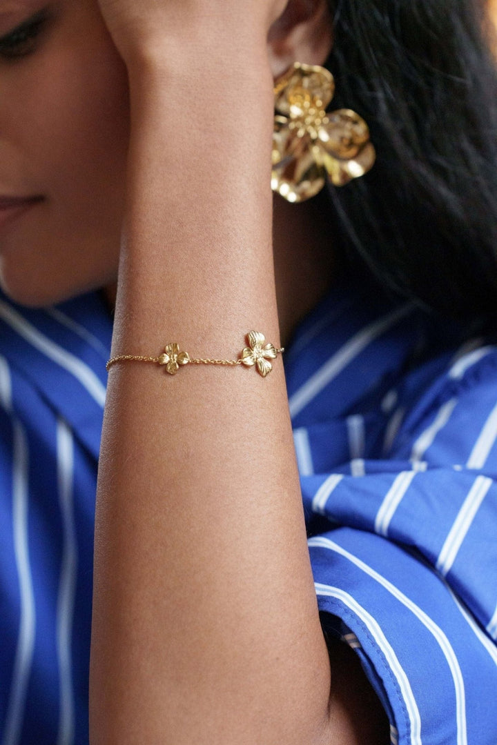 Armband - Adèle Double Flower - Luxedy