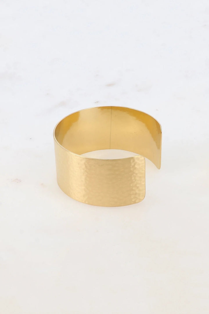 Armband - Cuff Libby Hammered - Luxedy