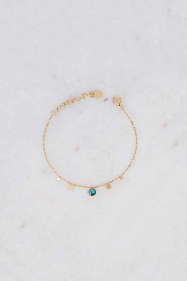 Armband - Swarovski Color Dark Green - Luxedy