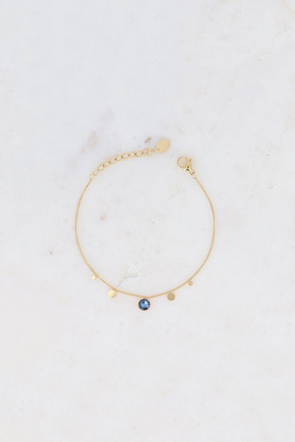 Armband - Swarovski Color Denim Blue - Luxedy