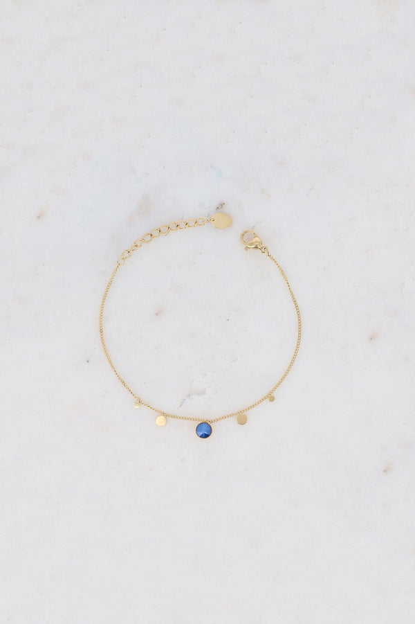 Armband - Swarovski Color Royal Blue - Luxedy