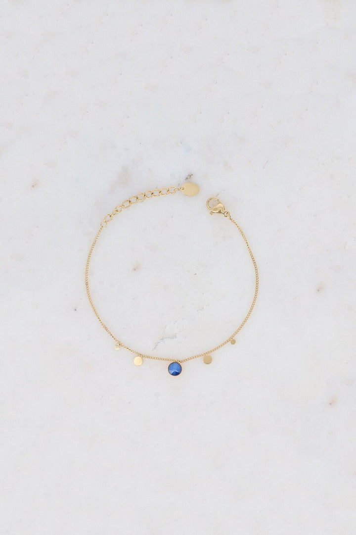 Armband - Swarovski Color Royal Blue - Luxedy
