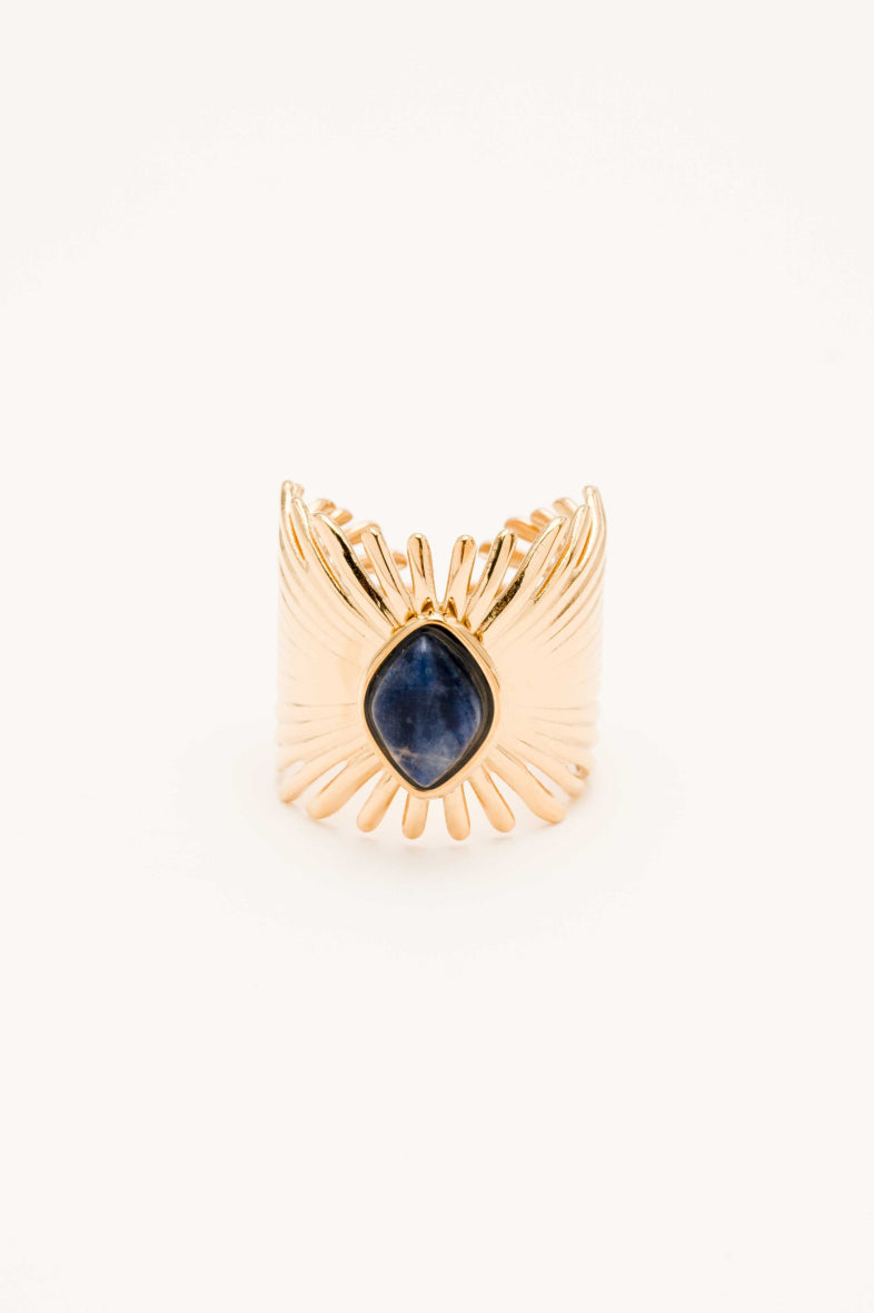 Ring - Edelyn Gold Blue