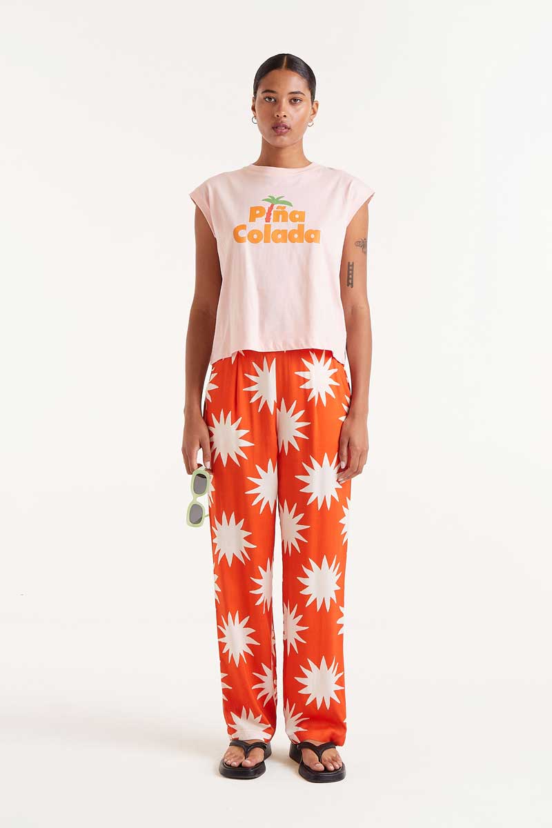 Compañía Fantástica - Broek Luz Orange - Luxedy