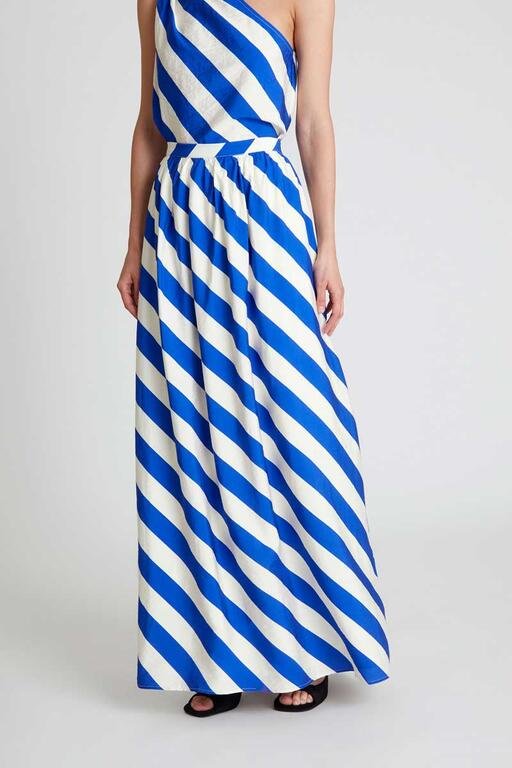 Compañía Fantástica - Maxi Rok Elena Blauwe Strepen - Luxedy