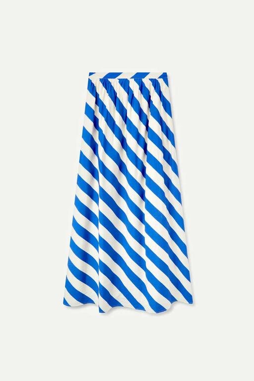 Compañía Fantástica - Maxi Rok Elena Blauwe Strepen - Luxedy