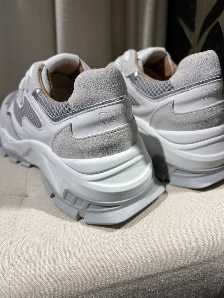 DWRS Label - Sneakers Chester White & Light Grey - Luxedy