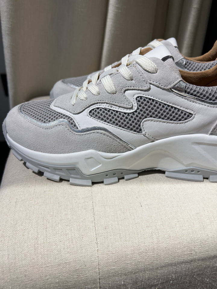 DWRS Label - Sneakers Chester White & Light Grey - Luxedy