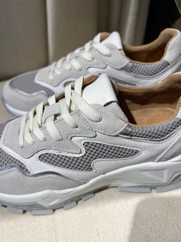 DWRS Label - Sneakers Chester White & Light Grey - Luxedy