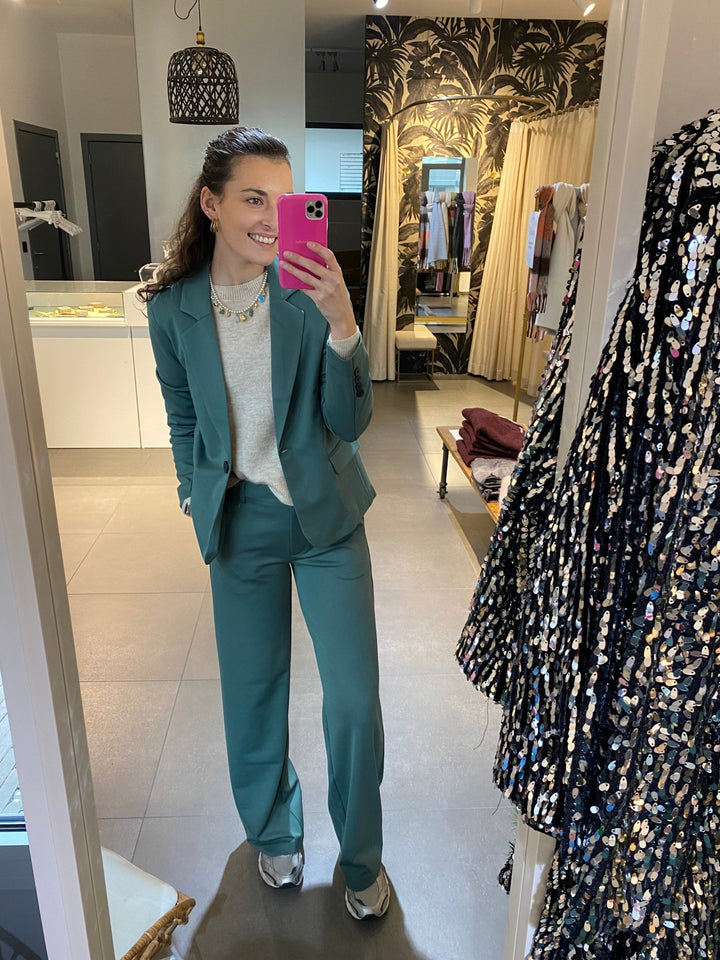 Freequent - Blazer Jas Nanni Dark Forest - Luxedy