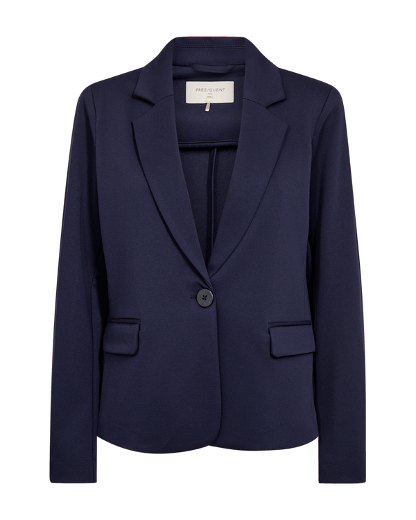 Freequent - Blazer Jas Nanni Navy Blue - Luxedy