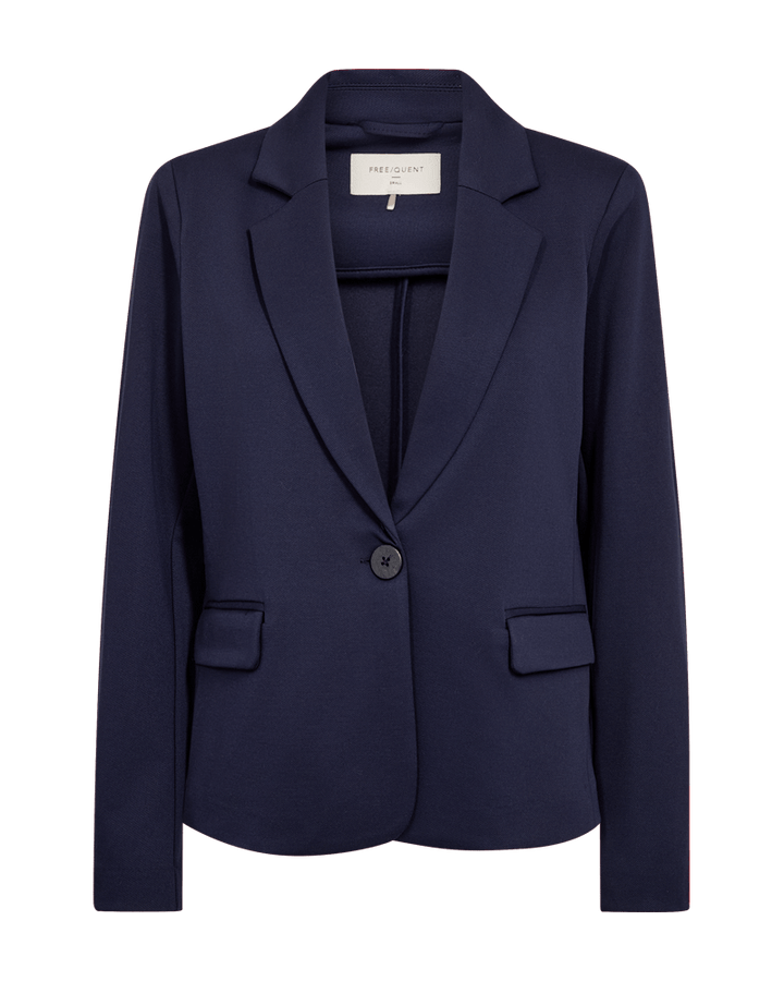 Freequent - Blazer Jas Nanni Navy Blue - Luxedy