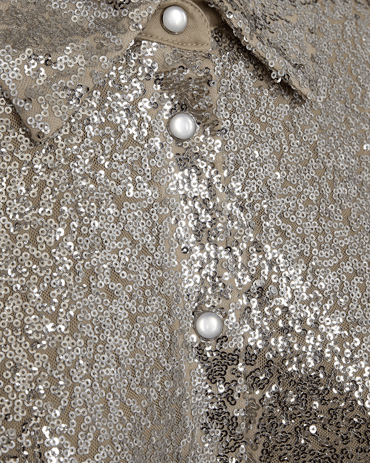 Freequent - Blouse Basal Glitter - Luxedy