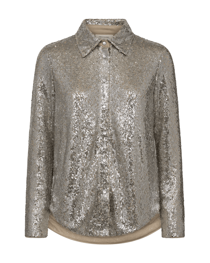 Freequent - Blouse Basal Glitter - Luxedy