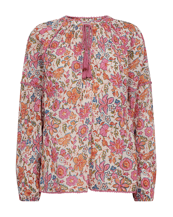 Freequent - Blouse Carin Fuchsia Pink - Luxedy