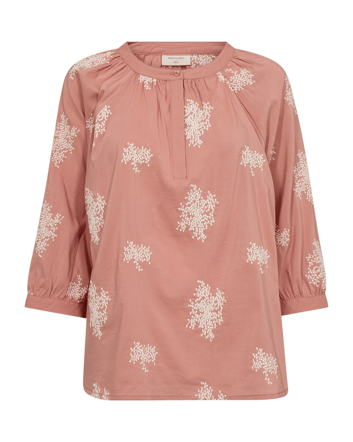 Freequent - Blouse Darla Rose Dawn Star Offwhite - Luxedy