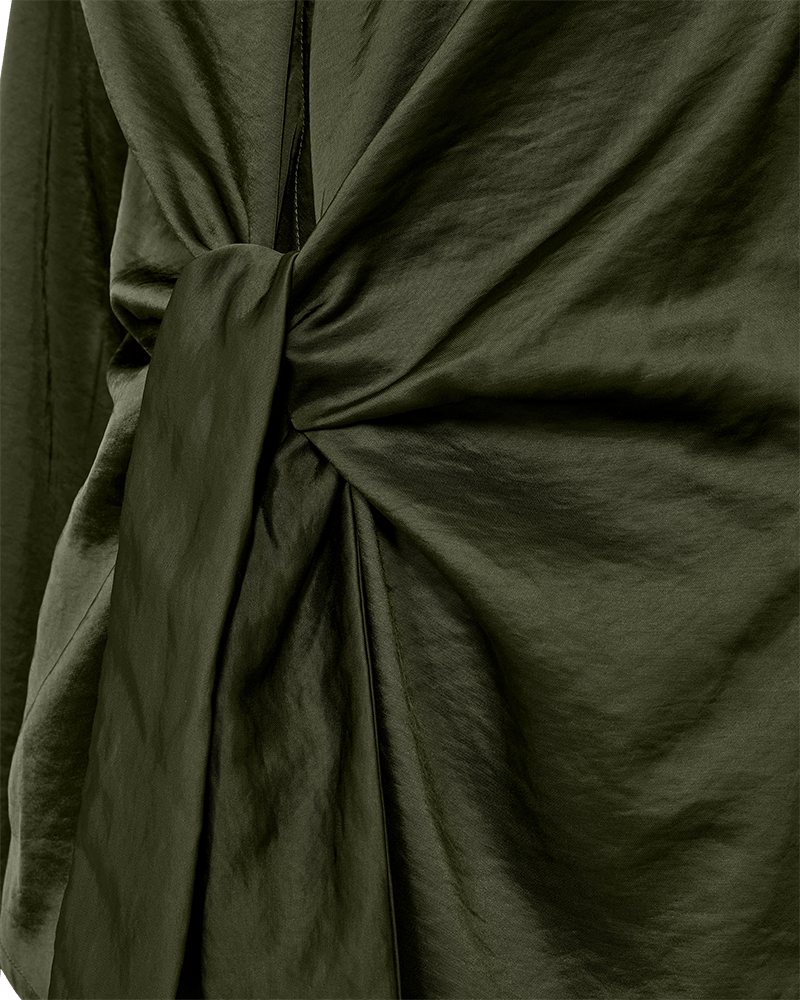 Freequent - Blouse Dove Kombu Green - Luxedy