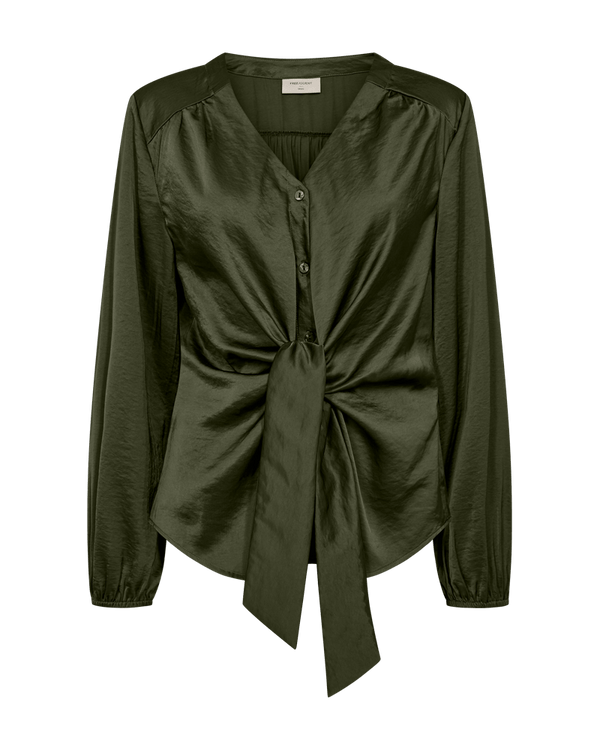 Freequent - Blouse Dove Kombu Green - Luxedy