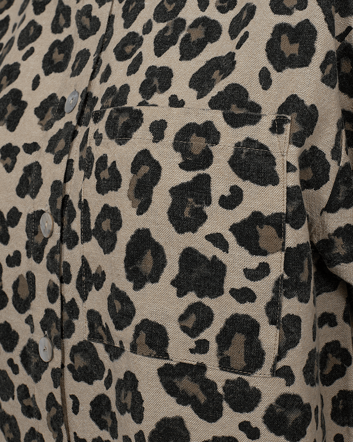 Freequent - Blouse Lavisco Sand Melange & Black - Luxedy