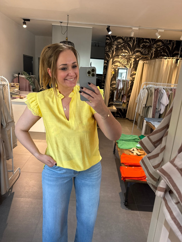 Freequent - Blouse Lisa Goldinch - Luxedy