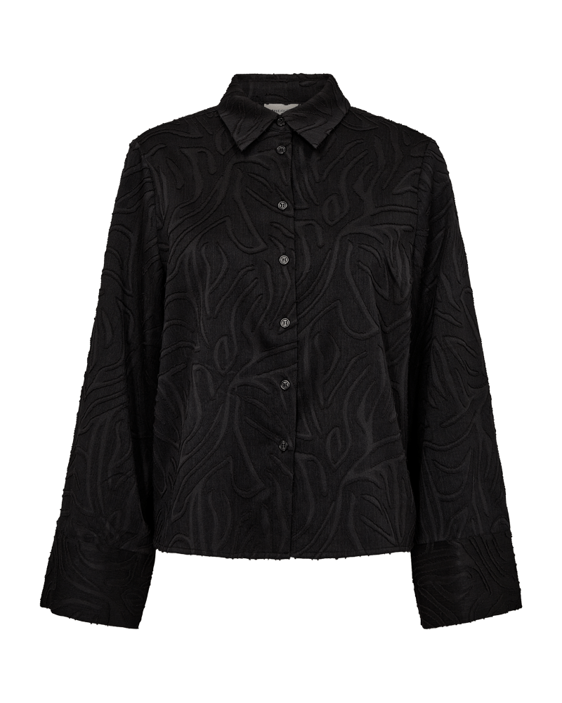 Freequent - Blouse Minna Black - Luxedy